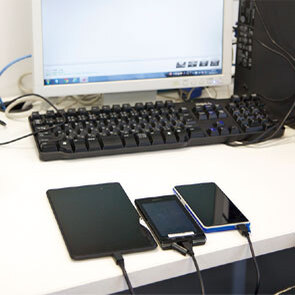 端末毎の専用データ消去ソフト使用